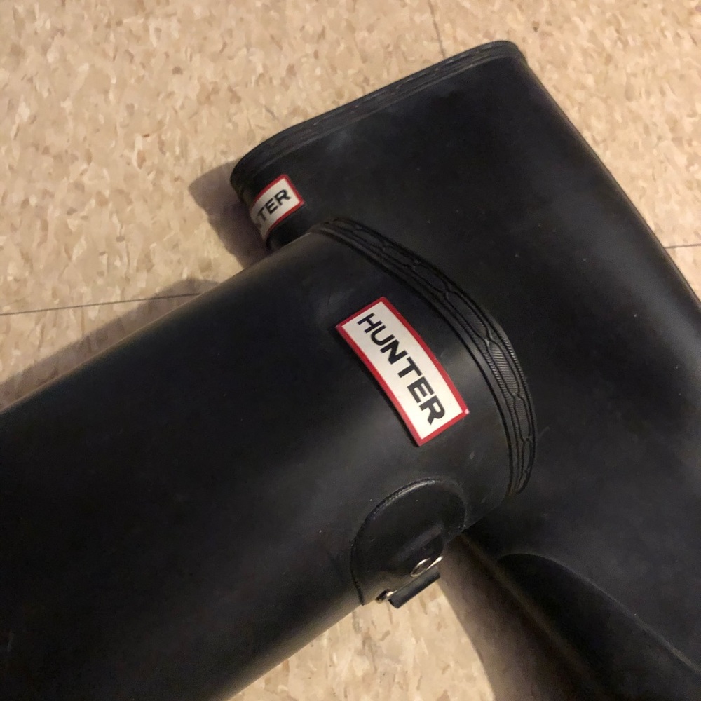 Hunter rain boots